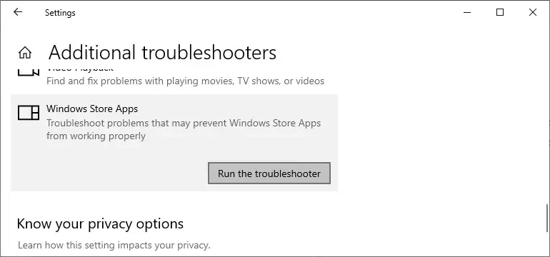 windows-store-troubleshooter
