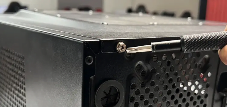 How to Open a PC Case Safely 8 open-screws-of-pc-case