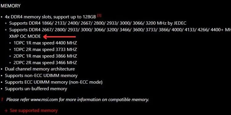 motherboard-supports-memory-overclocking