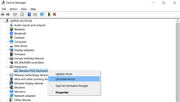 Keyboard-uninstall-Windows-11