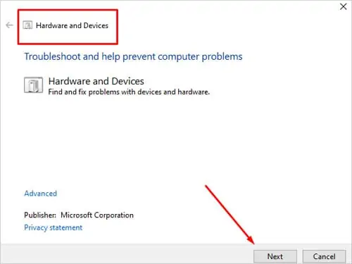 hardwareand-devices-troubleshooter