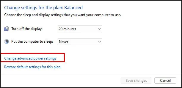 change-advanced-power-settings-logitech-not-working