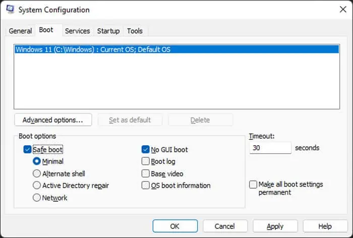 safe-boot-enable-msconfig