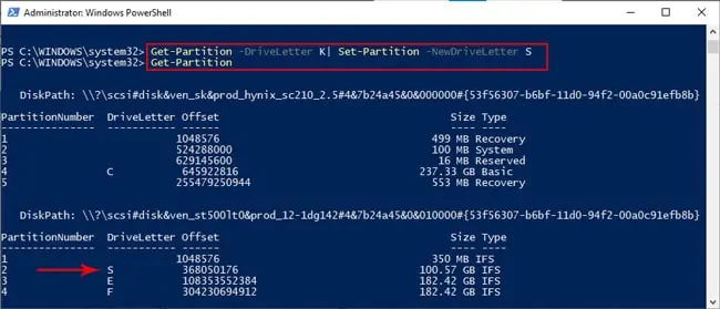 set-partition-new-drive-letter