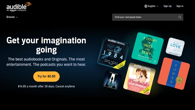 Audible - Download Free Audiobooks