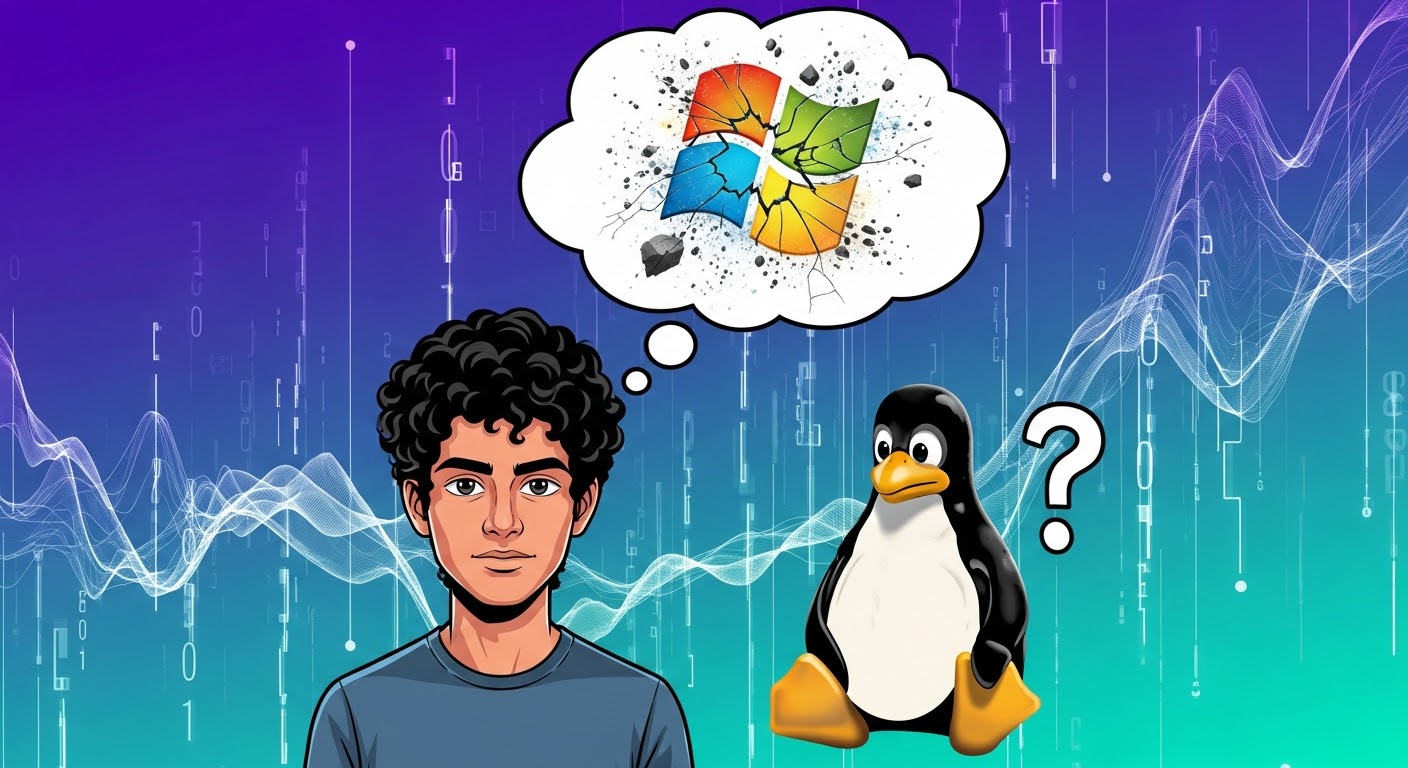 Never Give Up, Stick to Linux and You will Master It