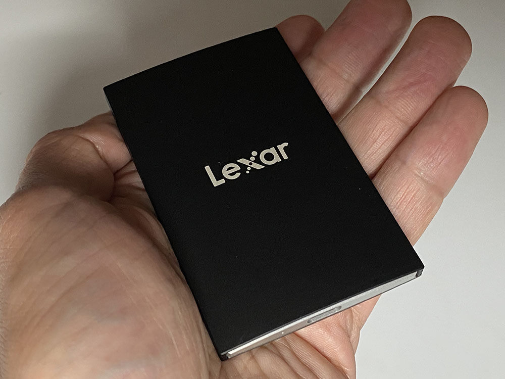 Test du SSD portable Lexar SL500 2 To USB 3.2 Gen2x2