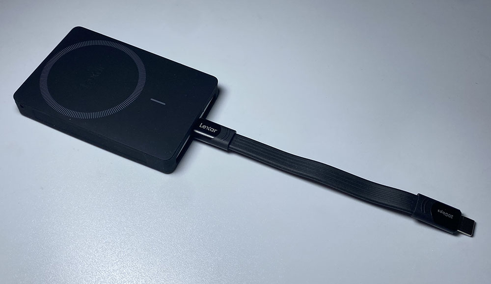 Test du SSD portable Lexar SL500 2 To USB 3.2 Gen2x2 | Bhmag Test du SSD portable Lexar SL500 2 To USB 3.2 Gen2x2