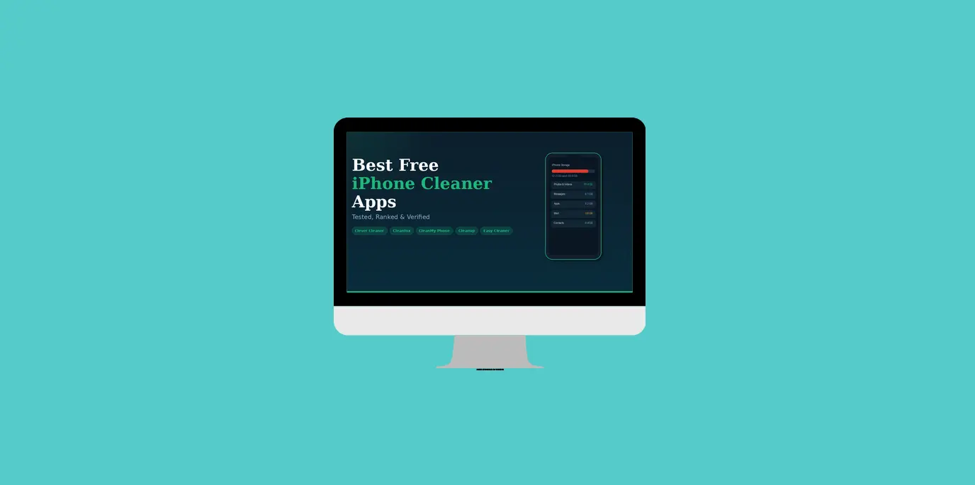 The Best Free iPhone Cleaner Apps in 2026 (Tested & Ranked) - Tech2Geek