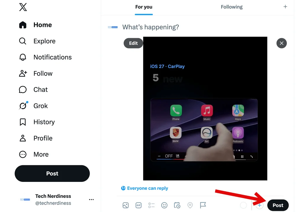 X Video Length Limit: How Long Can Videos Be on X? 4 Upload a Long Video on X from Desktop