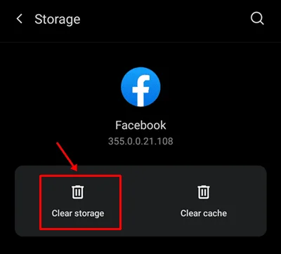 How to Fix Facebook Notifications Not Working on Android and iPhone 16 choose clear storgae