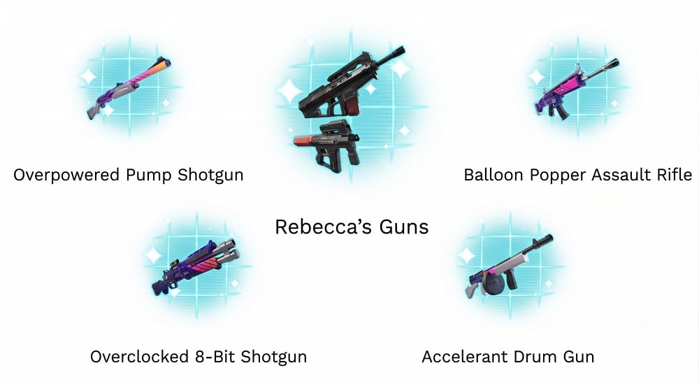 Fortnite Chapter 7 Season 4: All Exotic Weapons and How to Get Them ...