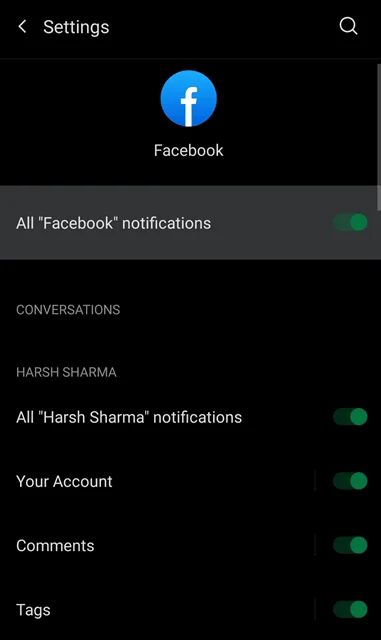 How to Fix Facebook Notifications Not Working on Android and iPhone 6 toggle ON facebook notifications