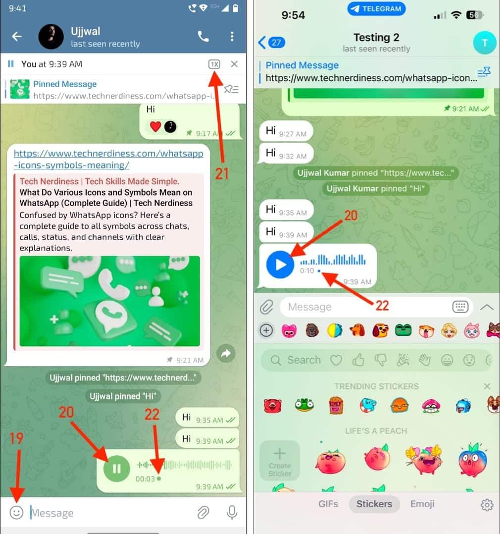 Telegram Icons and Symbols Meaning: Complete 2026 Guide - Tech2Geek